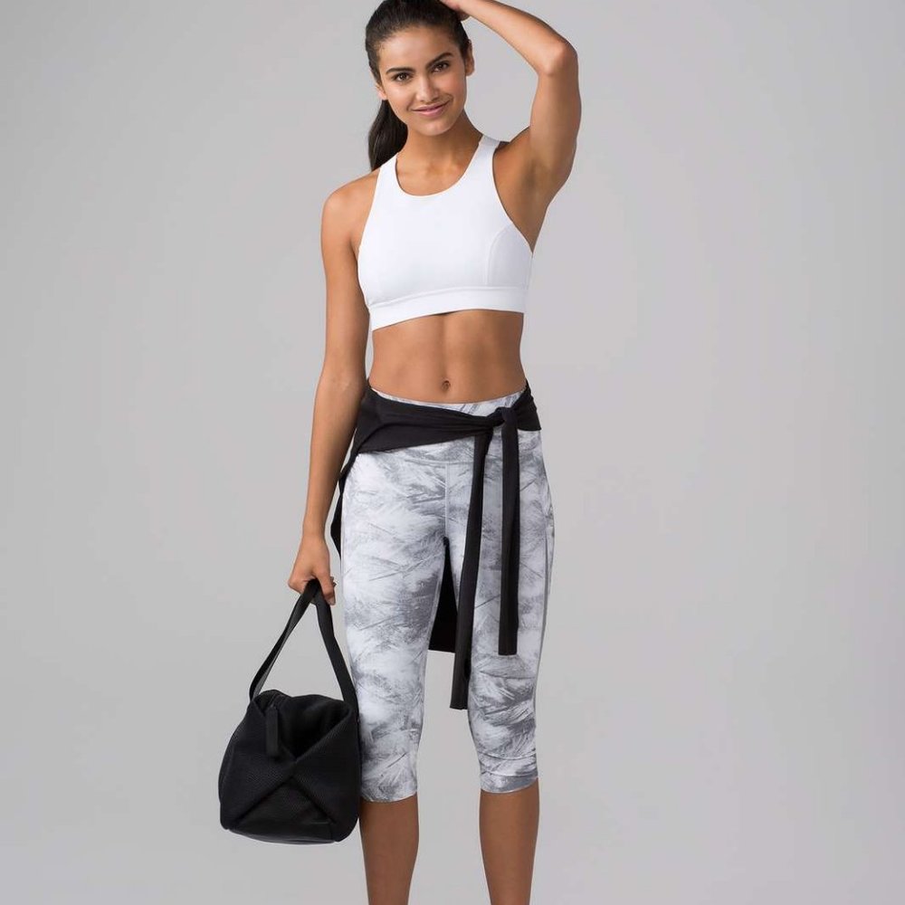 Lululemon Pace Perfect Crop Breeze By White View 4
